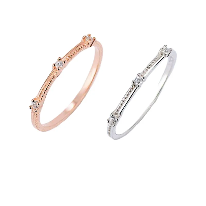 Tail ring joint folding suit women's ring Japanese and Korean sweet style girl's Zircon diamond ring
Tail ring joint folding suit women's ring Japanese and Korean sweet style girl's Zircon diamond ring