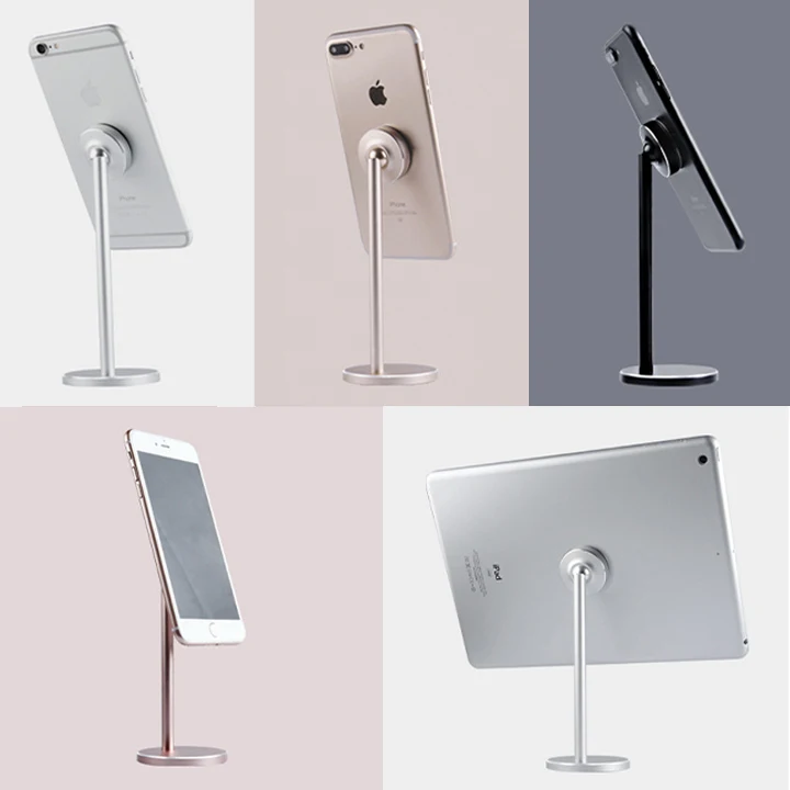 China Factory Powerful Magnet Phone Stand Tablet Desktop Aluminum Alloy Magnetic Mobile Cell Phone Holder
China Factory Powerful Magnet Phone Stand Tablet Desktop Aluminum Alloy Magnetic Mobile Cell Phone Holder