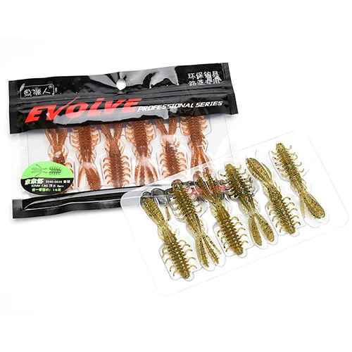 LUTAC Soft Shrimp Lure Fishing Soft Bait Shrimp Lure TPE Plastic Lure 62MM 1.8G 75MM 3G Floating, 6 colors
LUTAC Soft Shrimp Lure Fishing Soft Bait Shrimp Lure TPE Plastic Lure 62MM 1.8G 75MM 3G Floating, 6 colors