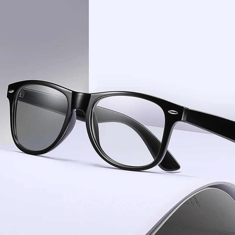 PC anti blue light glasses photochromic blue light blocking frames rivet computer glasses
PC anti blue light glasses photochromic blue light blocking frames rivet computer glasses