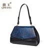 Qiwang 2019 Fashion Crocodile Genuine Leather Ladies Handbag Women Bag