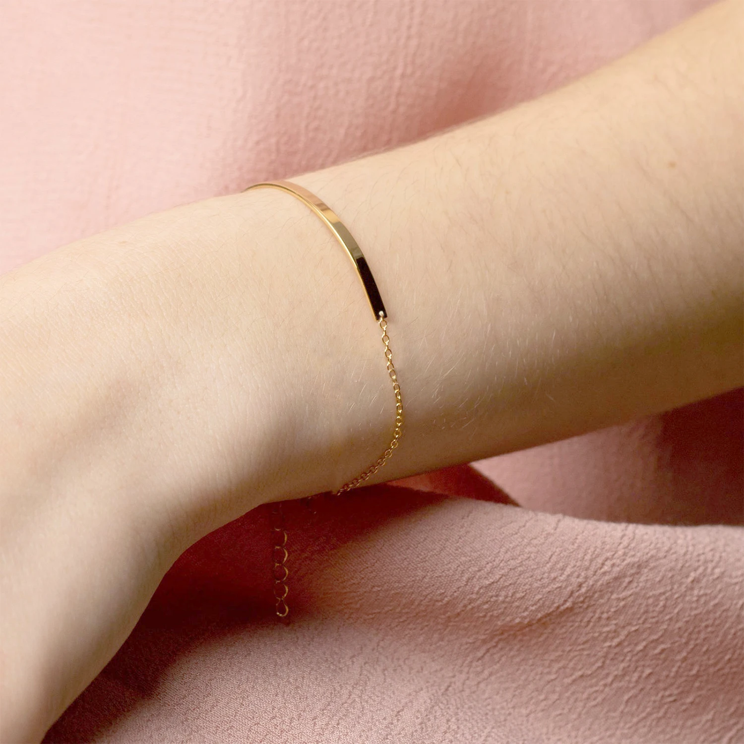 Fashionable Women accessories adjustable length friendship bracelet stainless steel gold blank bar bracelet engagement Jewelry
Fashionable Women accessories adjustable length friendship bracelet stainless steel gold blank bar bracelet engagement Jewelry