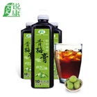 flavor Supplier of high quality sweet sour plum concentrate syrup juice drink with Chinese characteristics