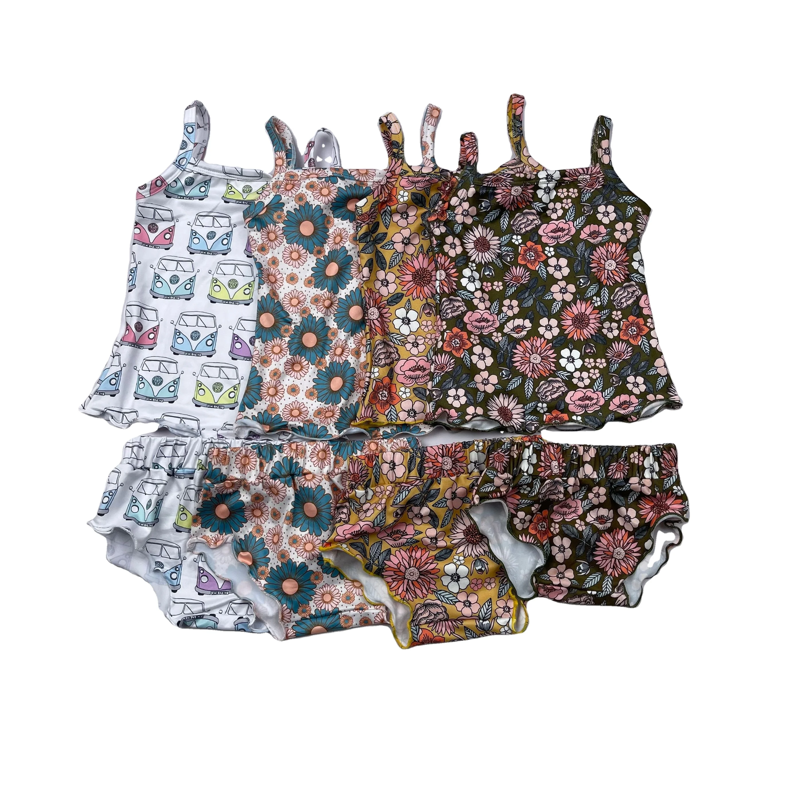 Toddler Customized Hot Summer Casual Daisy Flower Crop Top Tank Bummies Set 0-6 Years Old Baby Girls Clothing Sets
Toddler Customized Hot Summer Casual Daisy Flower Crop Top Tank Bummies Set 0-6 Years Old Baby Girls Clothing Sets
