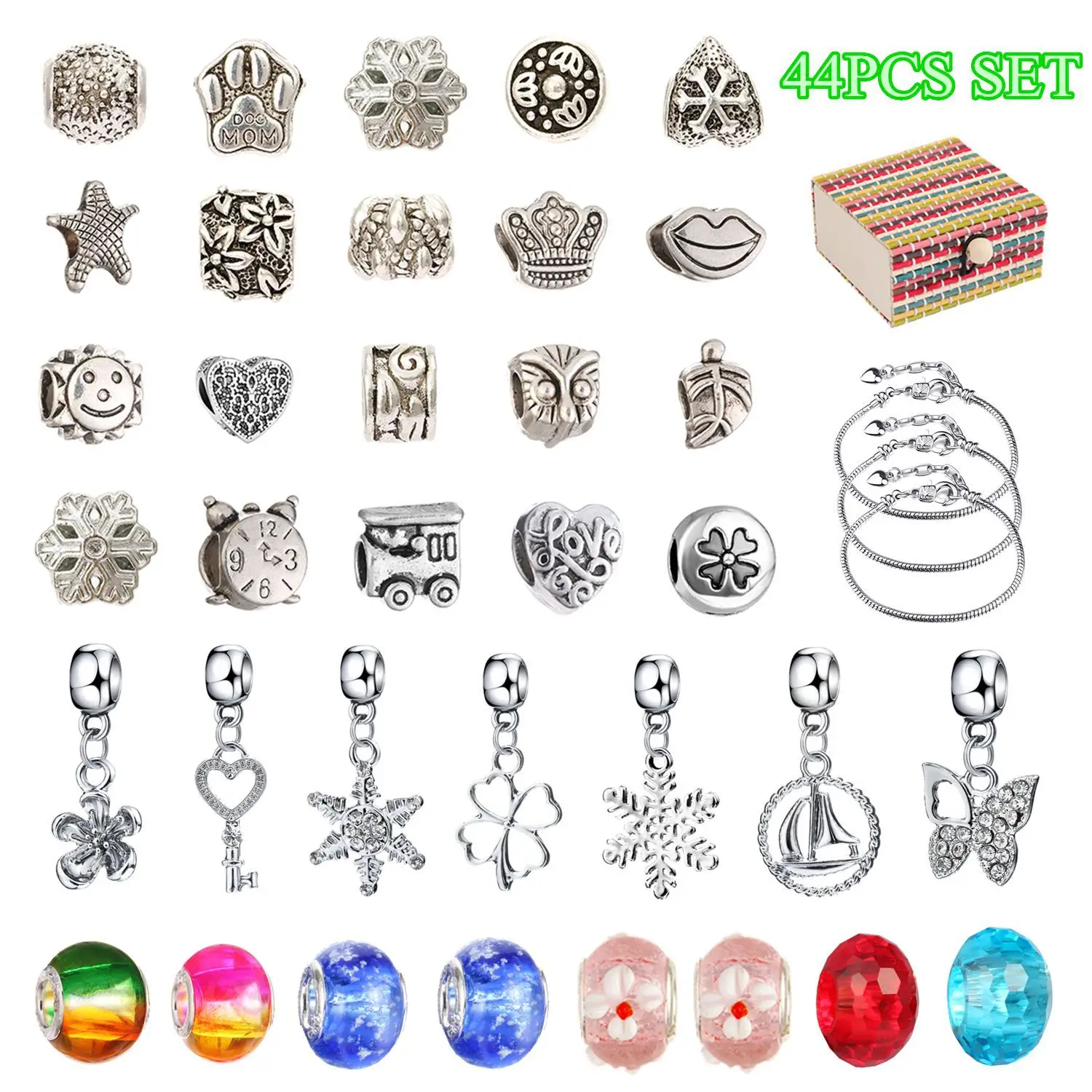 Personalized Designer Charms For Diy Beaded Bracelet Accessories Bracelet Making Jewelry, Colours
Personalized Designer Charms For Diy Beaded Bracelet Accessories Bracelet Making Jewelry, Colours