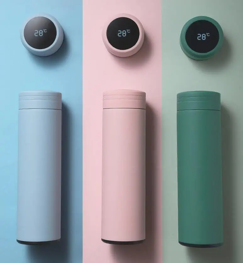 Madou Smart Water Bottle 450ml Stainless Steel Smart Vacuum Drinking Bottle with Automatic Reminder LCD Temperature Display, Pms available
Madou Smart Water Bottle 450ml Stainless Steel Smart Vacuum Drinking Bottle with Automatic Reminder LCD Temperature Display, Pms available