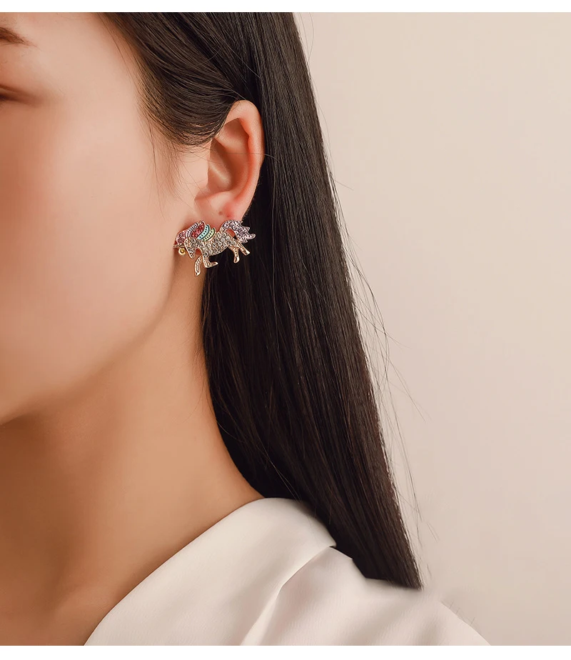 High Quality Dainty Full Rhinestone Colorful Crystal Stud Earrings for Women Jewelry, Gold plated
High Quality Dainty Full Rhinestone Colorful Crystal Stud Earrings for Women Jewelry, Gold plated