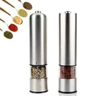 Electric Salt and Pepper Stainless Steel Grinder for kitchen Restaurant