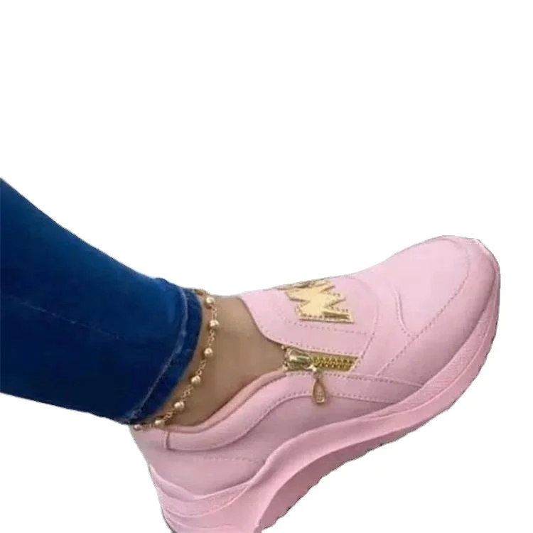 Sell Well New Type Sports Shoes Thick-soled Solid Color Running Casual Women Shoes, White, black, pink, red
Sell Well New Type Sports Shoes Thick-soled Solid Color Running Casual Women Shoes, White, black, pink, red