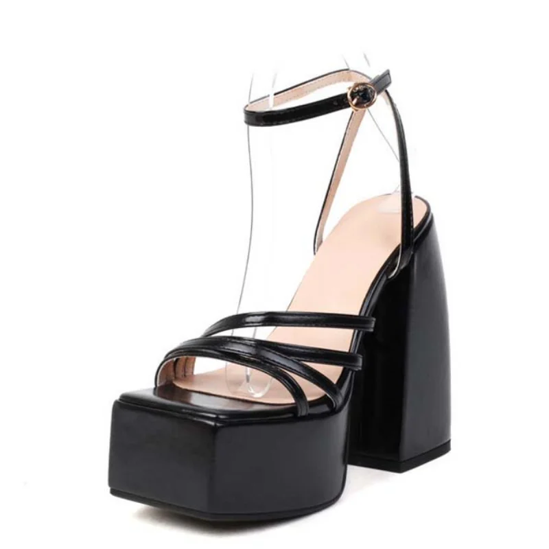 Dropshipping Custom Logo Square Toe Plus Size 43 Ladies Heeled Sandals Chunky High Heels Shoes for Women
Dropshipping Custom Logo Square Toe Plus Size 43 Ladies Heeled Sandals Chunky High Heels Shoes for Women