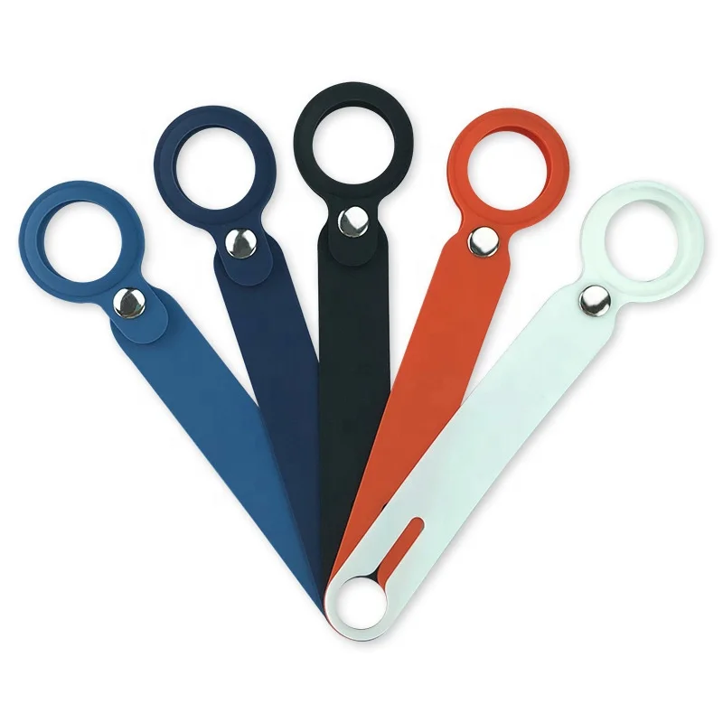 OKSILICONE Hot wholesales Locator Silicone Finder Protective Cover Anti-Lost Device With Keychain Suitable For Apple Airtag Case, 10 colors/customized
OKSILICONE Hot wholesales Locator Silicone Finder Protective Cover Anti-Lost Device With Keychain Suitable For Apple Airtag Case, 10 colors/customized