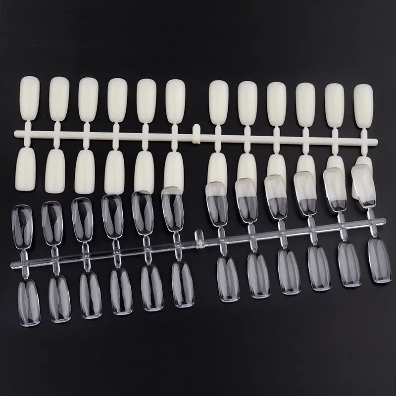120 Pcs/Pack Square Color Board Nail Art Display False Nail Tips UV Gel Practice Manicure Tools, Clear, natural
120 Pcs/Pack Square Color Board Nail Art Display False Nail Tips UV Gel Practice Manicure Tools, Clear, natural