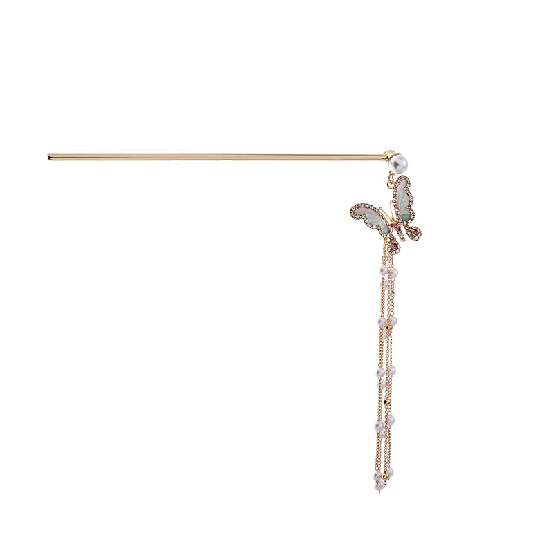 t911325 Free Shipping China Style Long Fairy Colorful Butterfly Enamel Crystal Jewelry Pearl Chain Tassel Step Swings Hairpin
t911325 Free Shipping China Style Long Fairy Colorful Butterfly Enamel Crystal Jewelry Pearl Chain Tassel Step Swings Hairpin