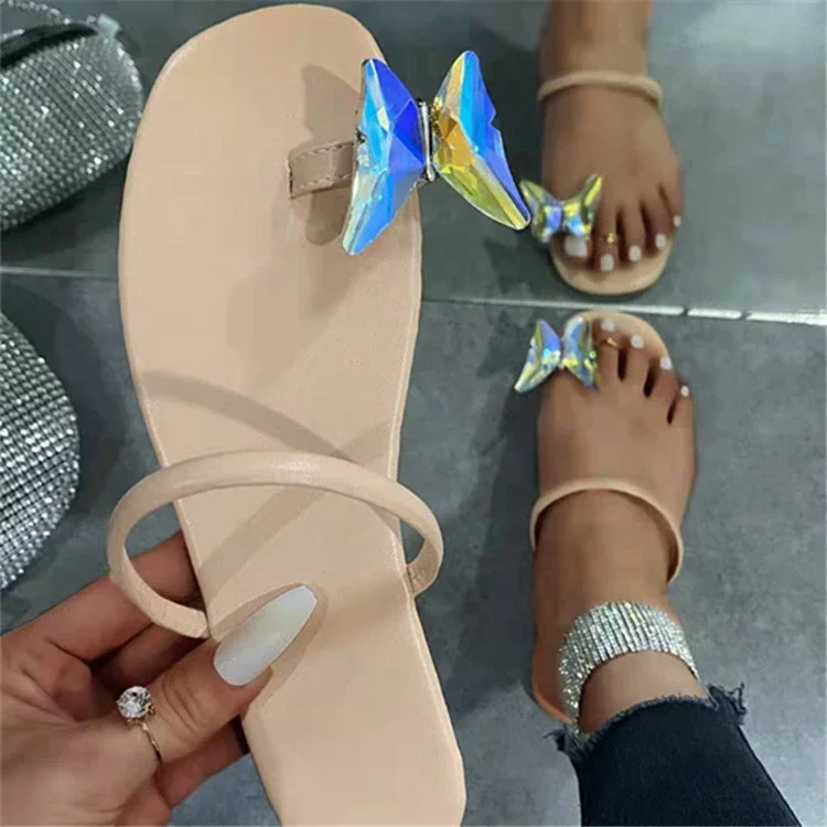 Summer 2021 chic rhinestone butterfly flip flop sandals women trendy outdoor flat shoes beach footwear, 3 colors as picture
Summer 2021 chic rhinestone butterfly flip flop sandals women trendy outdoor flat shoes beach footwear, 3 colors as picture