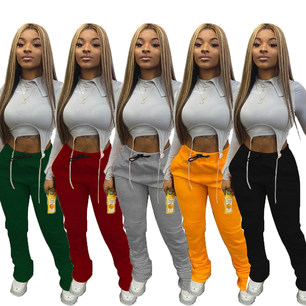 fall winter ladies fashion ladies pants casual thick solid color outfit fold full length women pants
fall winter ladies fashion ladies pants casual thick solid color outfit fold full length women pants
