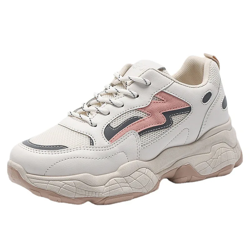 Fashion Black Sports Tennis Shoes Women Height Increasing White Chunky Running Sneakers, Black,white
Fashion Black Sports Tennis Shoes Women Height Increasing White Chunky Running Sneakers, Black,white