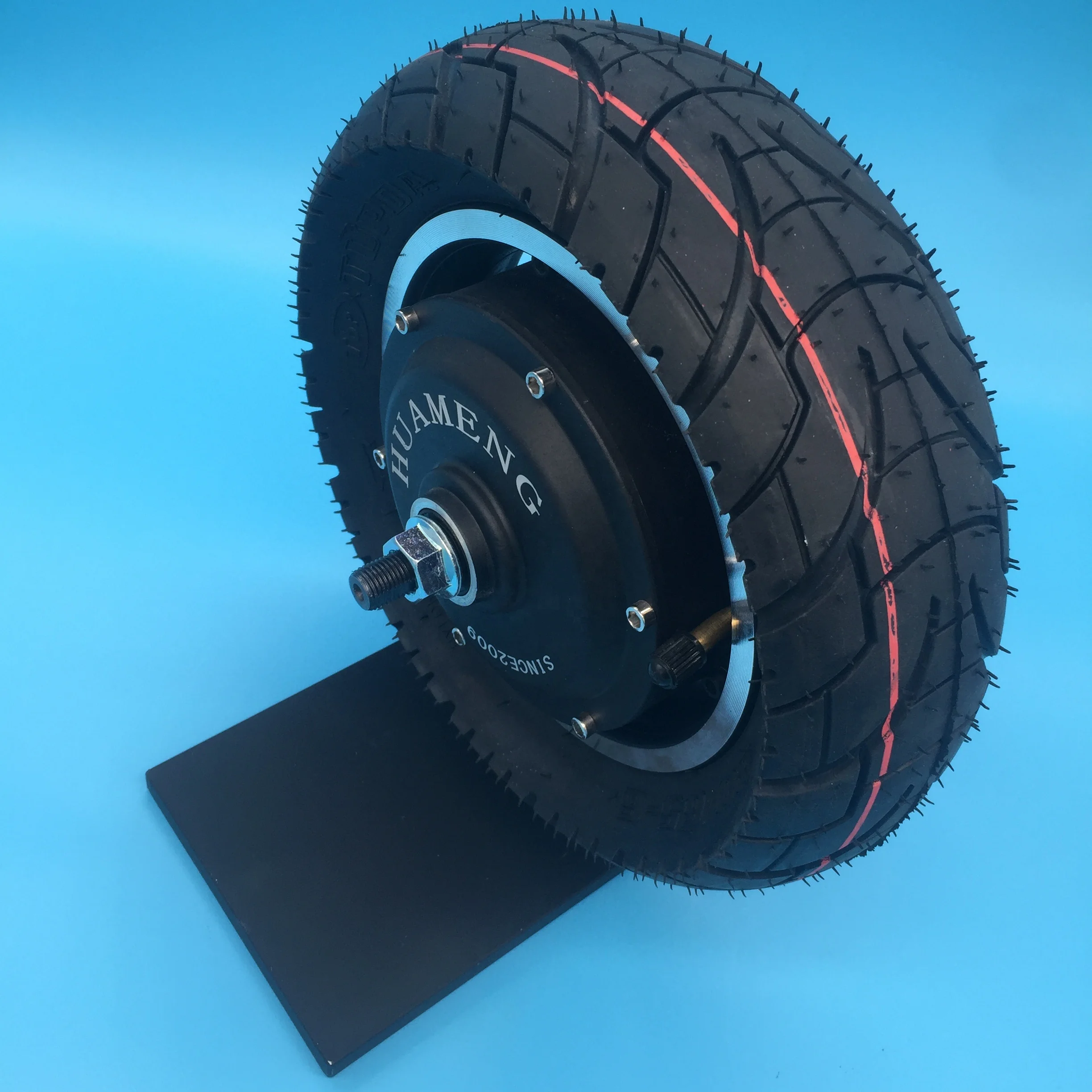 HM 10 inch brushless motor with tire for electric scooter, Black
HM 10 inch brushless motor with tire for electric scooter, Black