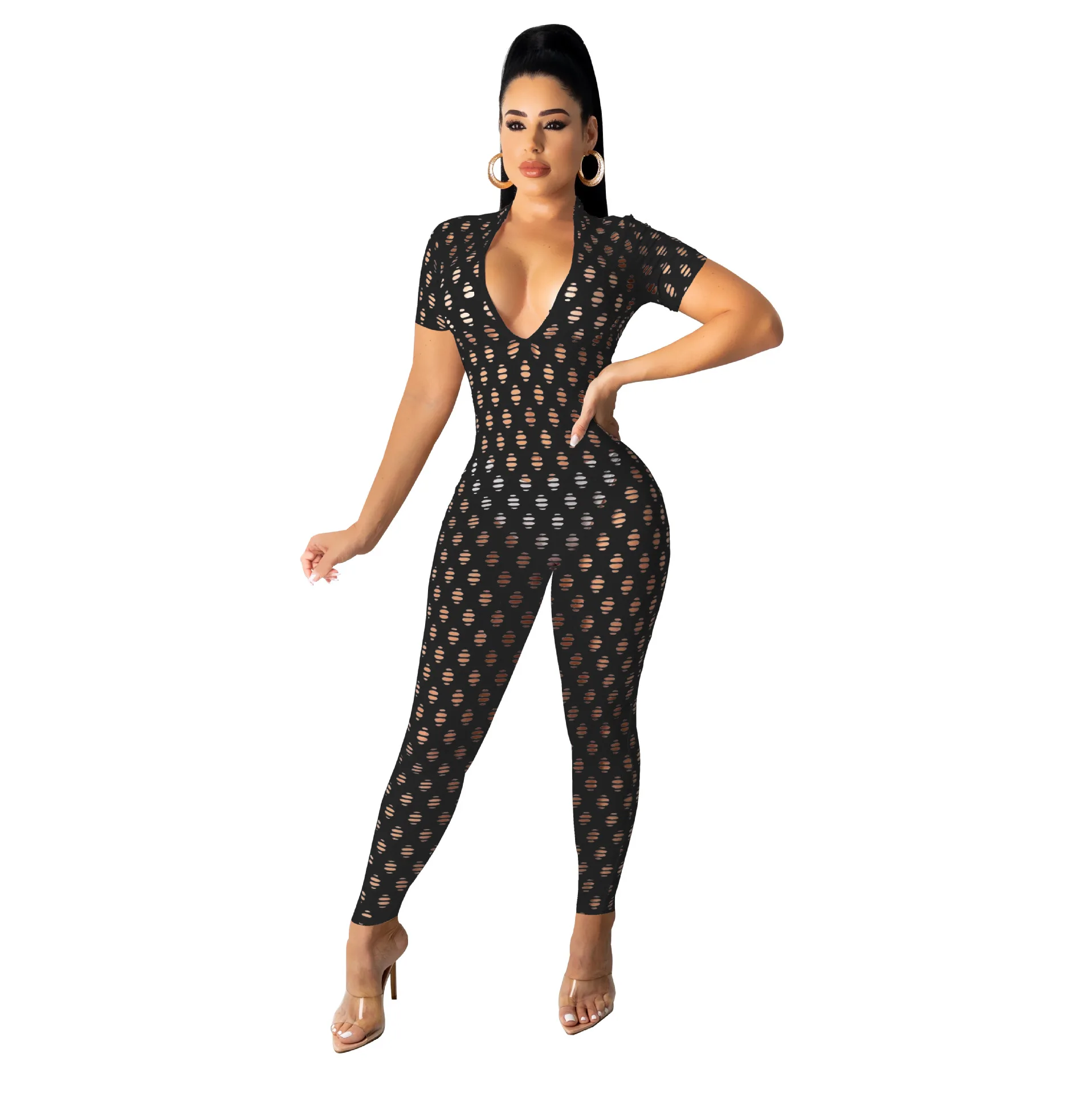 Wholesale Side Striped Print Long Sleeve Popular Round Neck Jumpsuit 2020 Fall Winter Ladies Stylish High Street Clothing, Picture shows
Wholesale Side Striped Print Long Sleeve Popular Round Neck Jumpsuit 2020 Fall Winter Ladies Stylish High Street Clothing, Picture shows