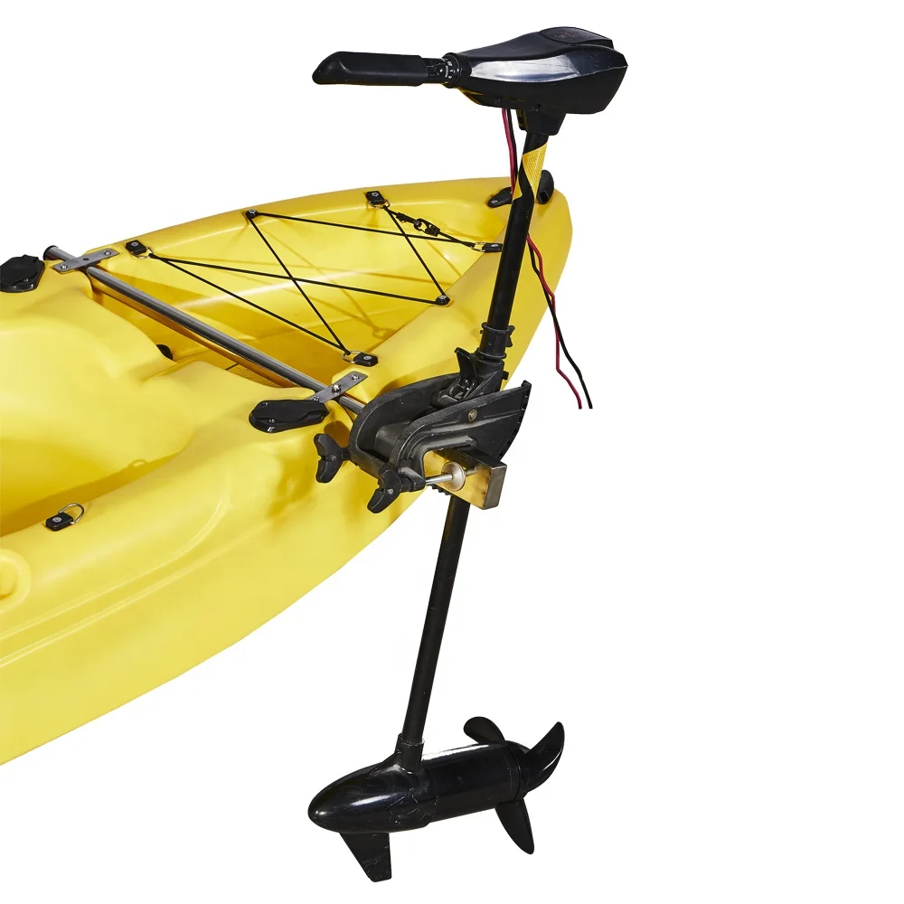 Electric Powered 12.5' Plastic Fishing Kayak With Electric Motor, Any color available
Electric Powered 12.5' Plastic Fishing Kayak With Electric Motor, Any color available