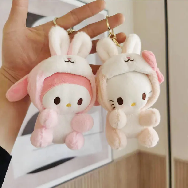 

Factory new sanrio plush pendant mini Kulomi plush keychain doll stuffed animal plush toy