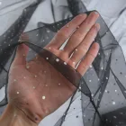 Apparel Textile Industry Wholesale Mesh Fabric Of Knitting Boutique Netting/Tulle Fabric With Sequins