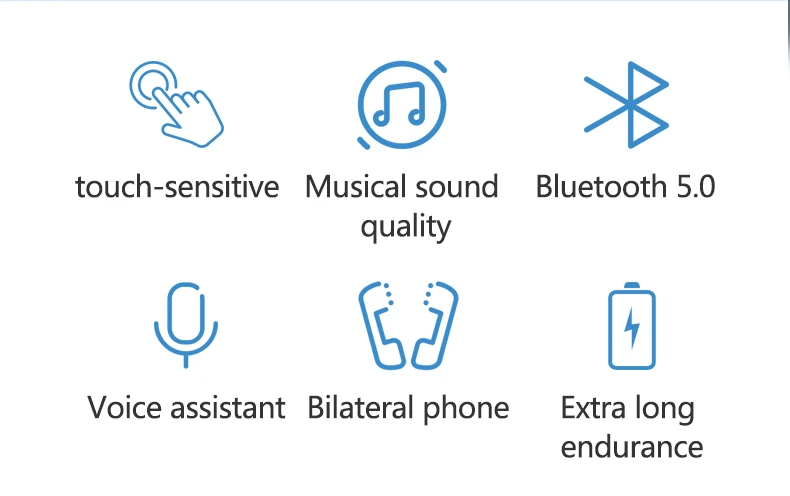 Original Factory macaro Inpods 12 Tws Wireless Bluetooths Earbuds Mini Stereo Sports Earphone Headphones i12 tws - ANKUX.COM