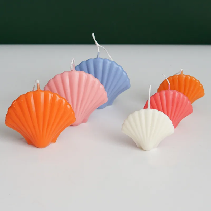 FO152 Large and small scallop candle mould korean wax candle mold shell pc plastic molds, Transparent
FO152 Large and small scallop candle mould korean wax candle mold shell pc plastic molds, Transparent