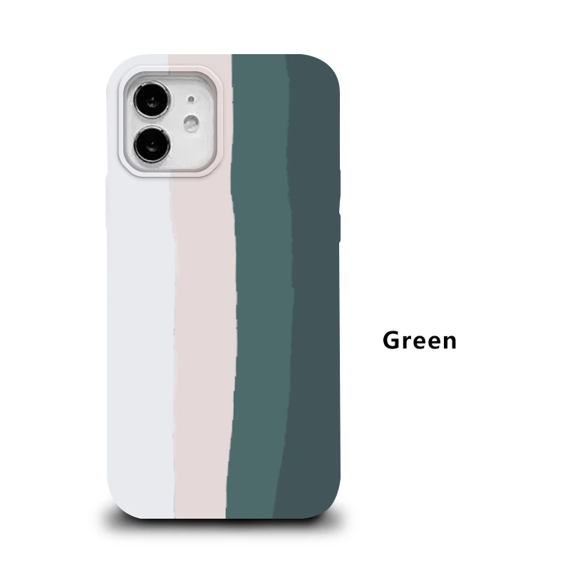 Rainbow Silicone Phone Case Colorful Liquid Silicone Mobile Phone Cover for iPhone 12 12pro 12 pro max
Rainbow Silicone Phone Case Colorful Liquid Silicone Mobile Phone Cover for iPhone 12 12pro 12 pro max