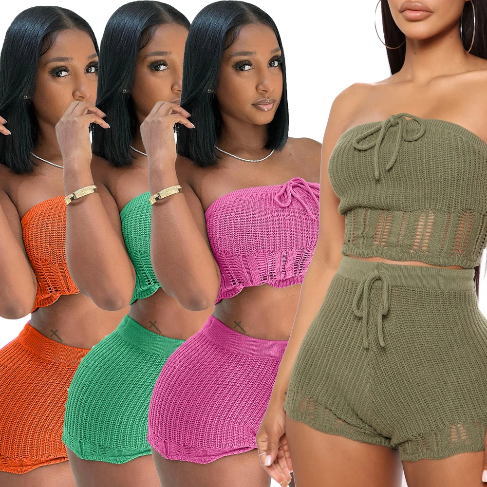 2022 Sweat Shorts 2 Piece Summer Set Outfits Two Piece Set 2 Piece Sweater Shorts Sets Crop Tube Top with Shorts
2022 Sweat Shorts 2 Piece Summer Set Outfits Two Piece Set 2 Piece Sweater Shorts Sets Crop Tube Top with Shorts
