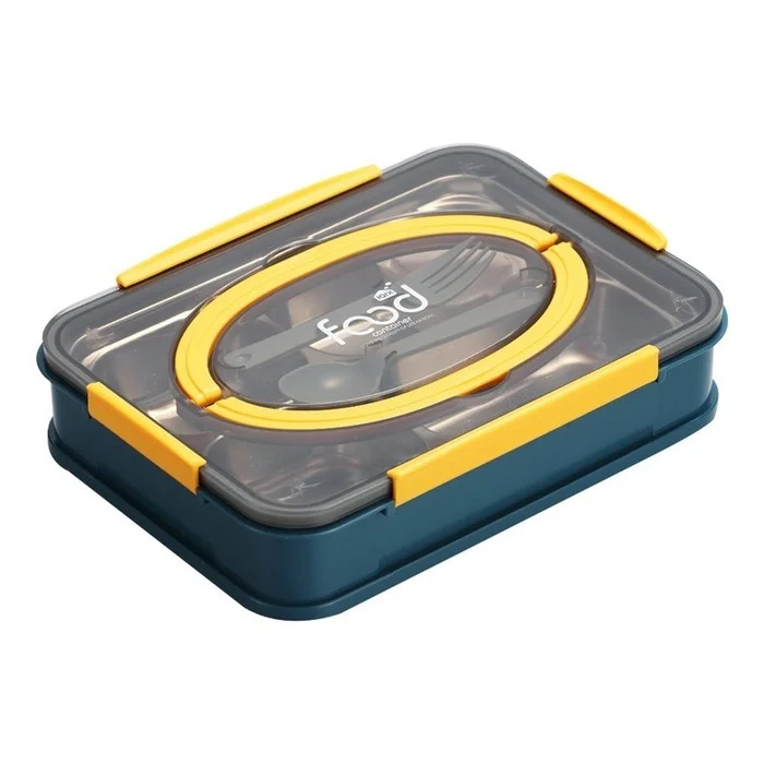 304 Stainless Steel Insulated student food storage container Lunch Box with Fork and Spoon
304 Stainless Steel Insulated student food storage container Lunch Box with Fork and Spoon