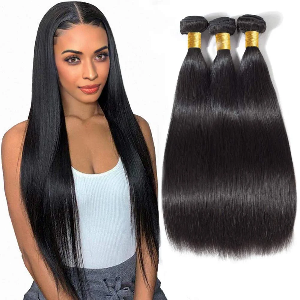 100% Brazilian Non-Remy Hair 8-40 Inches Natural Black Bone Straight Human Hair Extension
100% Brazilian Non-Remy Hair 8-40 Inches Natural Black Bone Straight Human Hair Extension