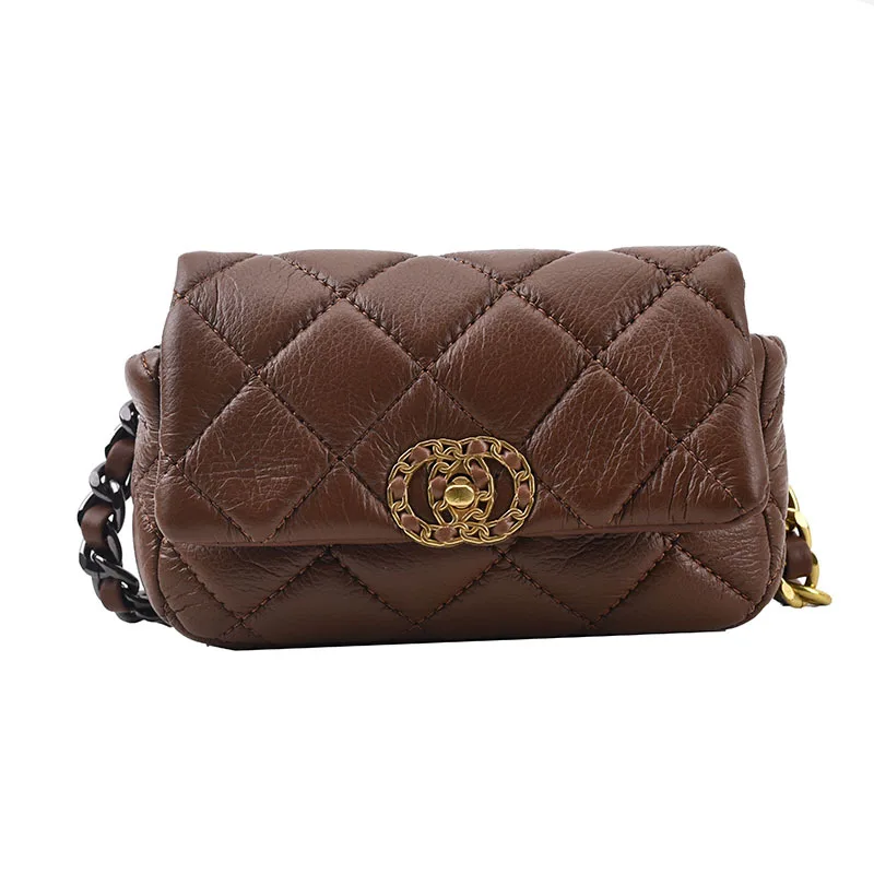 Korean Fashion Small Square Chain Bag Versatile Simple One Shoulder Messenger Bag Handbags
Korean Fashion Small Square Chain Bag Versatile Simple One Shoulder Messenger Bag Handbags