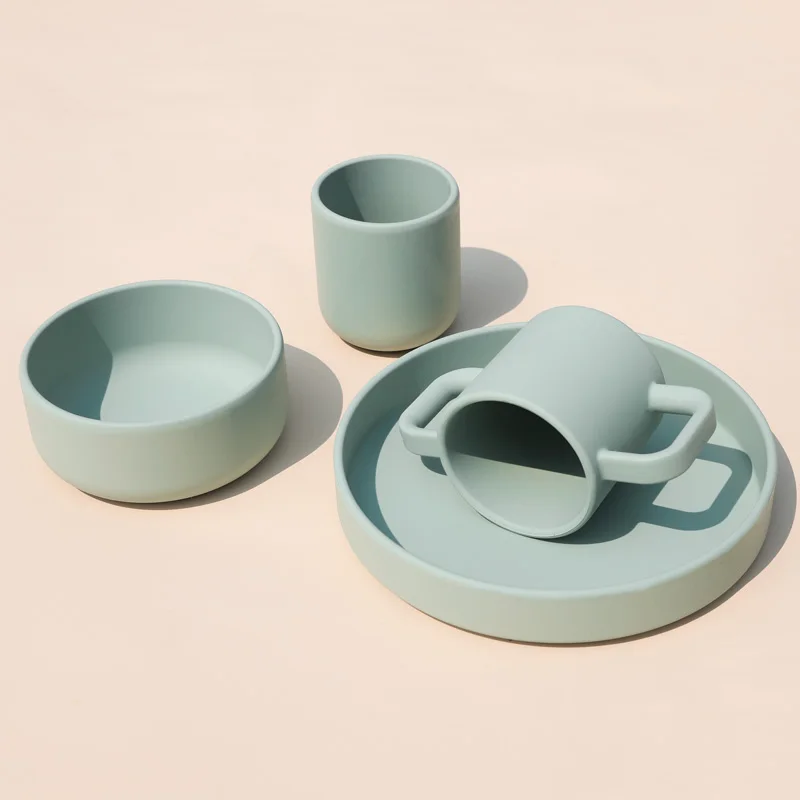 Kids Dining Plate Set Drink Cup Silicone Bibs Animal Platos Para Bebe No Spill Baby Bowl Silicone Bowl For Baby
Kids Dining Plate Set Drink Cup Silicone Bibs Animal Platos Para Bebe No Spill Baby Bowl Silicone Bowl For Baby