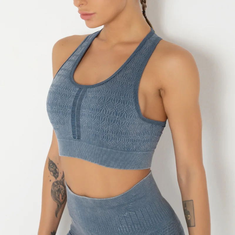 Custom Womens Open Back High Impact Fitness Workout Gym Running Yoga Bra Push Up Custom Logo Women's Seamless Sports Bra, Customized colors
Custom Womens Open Back High Impact Fitness Workout Gym Running Yoga Bra Push Up Custom Logo Women's Seamless Sports Bra, Customized colors