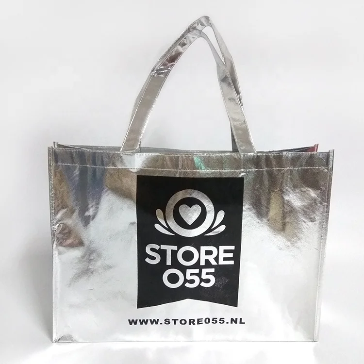 Wholesale Custom silk screen printing logo silver gold metal non woven bags, All color in cmyk/pantone
Wholesale Custom silk screen printing logo silver gold metal non woven bags, All color in cmyk/pantone