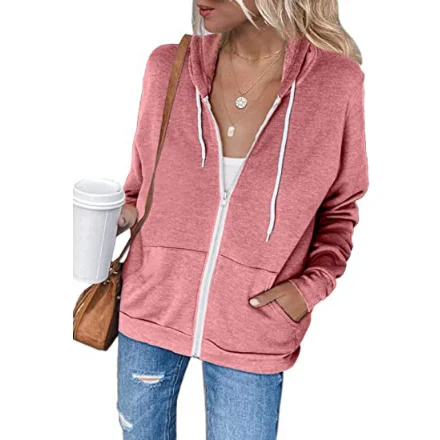 wholesale Sweatshirts Women Hoodies Long Sleeve Hoodies ladies Zipper Pocket solid color Woman Baseball Jacket 2021 Sweatshirt
wholesale Sweatshirts Women Hoodies Long Sleeve Hoodies ladies Zipper Pocket solid color Woman Baseball Jacket 2021 Sweatshirt