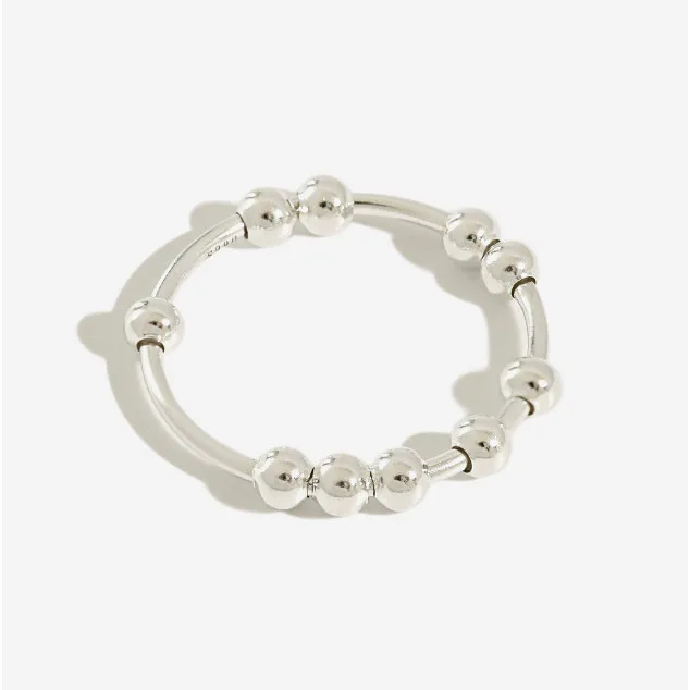 Wholesale Small Beads New Style S925 Sterling Silver Creative Design Thin Rings For Women YH208
Wholesale Small Beads New Style S925 Sterling Silver Creative Design Thin Rings For Women YH208