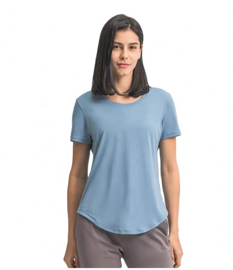 Top Selling Women Short Sleeve Breathable Gym Clothes Workout Running Yoga Shirts Fitness Sports T-shirts
Top Selling Women Short Sleeve Breathable Gym Clothes Workout Running Yoga Shirts Fitness Sports T-shirts