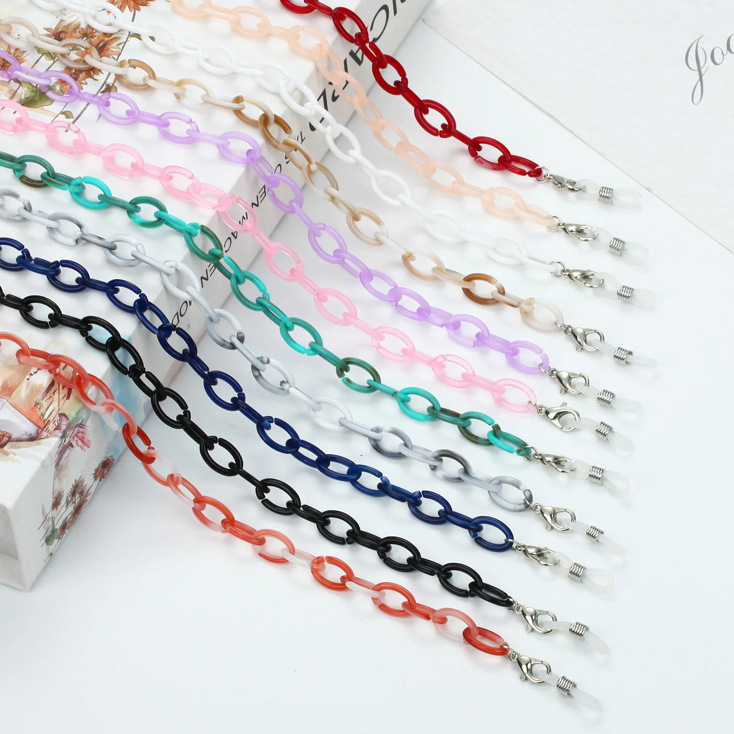Fashion Men Women's Neck Chain For 2022 Glasses Acrylic Sunglasses Chains Lanyard Reading Eyeglasses Cord Neck Rope Chain005
Fashion Men Women's Neck Chain For 2022 Glasses Acrylic Sunglasses Chains Lanyard Reading Eyeglasses Cord Neck Rope Chain005