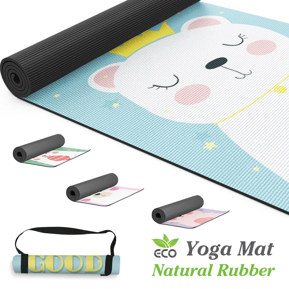 Non-slip Kids Eco Natural Rubber Yoga Girls Cute Cartoon Rabbit Kitten Dance Mats Home Gym Exercise Mat Pilates Fitness Pad
Non-slip Kids Eco Natural Rubber Yoga Girls Cute Cartoon Rabbit Kitten Dance Mats Home Gym Exercise Mat Pilates Fitness Pad
