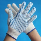Gloves Cotton Cotton Gloves Working Gloves Industrial PVC Hand Gloves Cotton Knitted Gloves PVC Dots On Palm