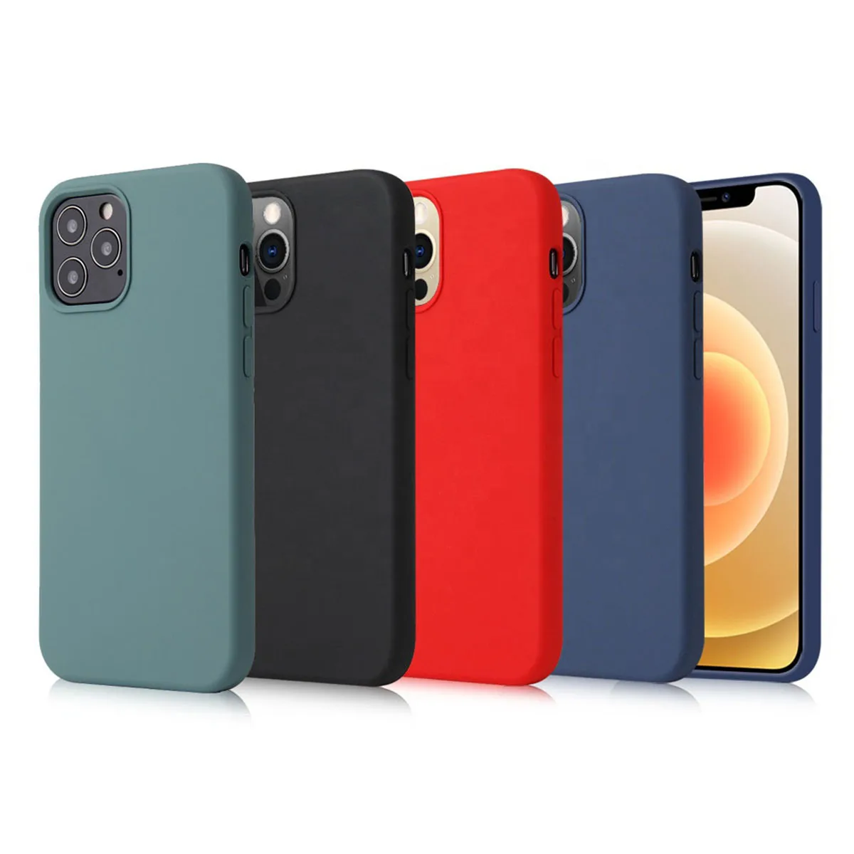 For Iphone 12 Rubber Cover Luxury Microfiber Liquid Silicone Phone Case For Iphone 11 12 Mini Pro Max Matte Silicone Case, 16 colors
For Iphone 12 Rubber Cover Luxury Microfiber Liquid Silicone Phone Case For Iphone 11 12 Mini Pro Max Matte Silicone Case, 16 colors