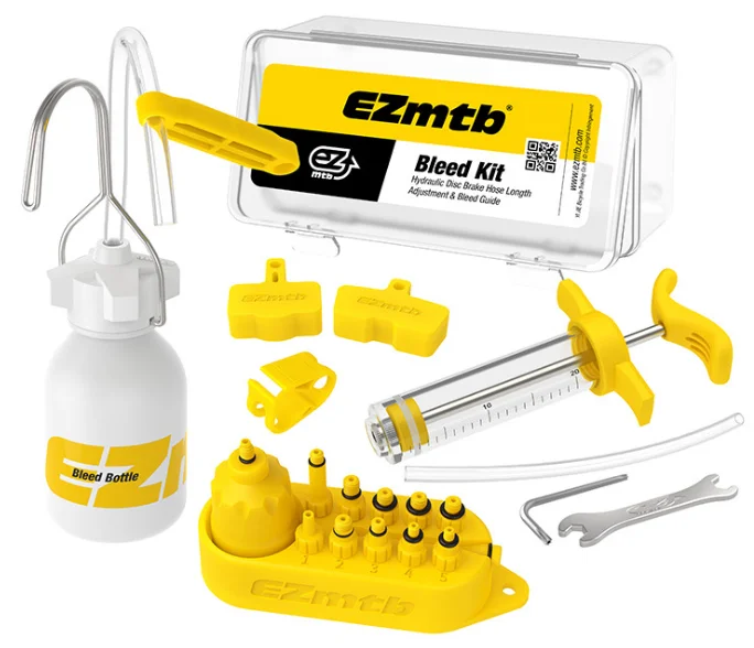 EZMTB 2021 latest style mountain bike disc brake universal version oil disc oil change oiling tool LITE STD, Yellow
EZMTB 2021 latest style mountain bike disc brake universal version oil disc oil change oiling tool LITE STD, Yellow