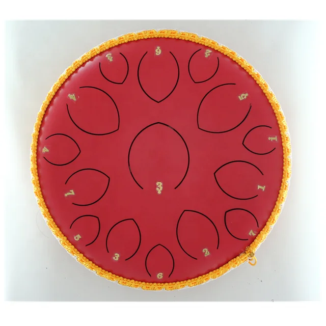Best Selling 14 inch-15 notes 16 colors Popular Black Yellow hand pan Steel Tongue Drum for Music Performance
Best Selling 14 inch-15 notes 16 colors Popular Black Yellow hand pan Steel Tongue Drum for Music Performance