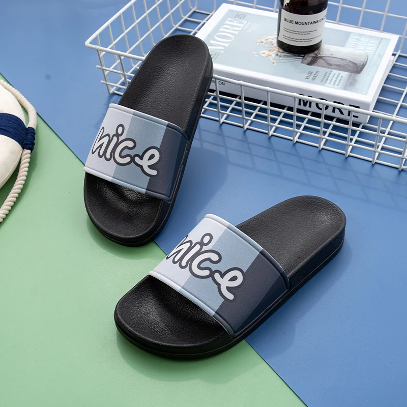 Nice Style Slide Sandals For Lover Couples Anti-skid Breathable Soft Home Outdoor Slippers, Black white
Nice Style Slide Sandals For Lover Couples Anti-skid Breathable Soft Home Outdoor Slippers, Black white