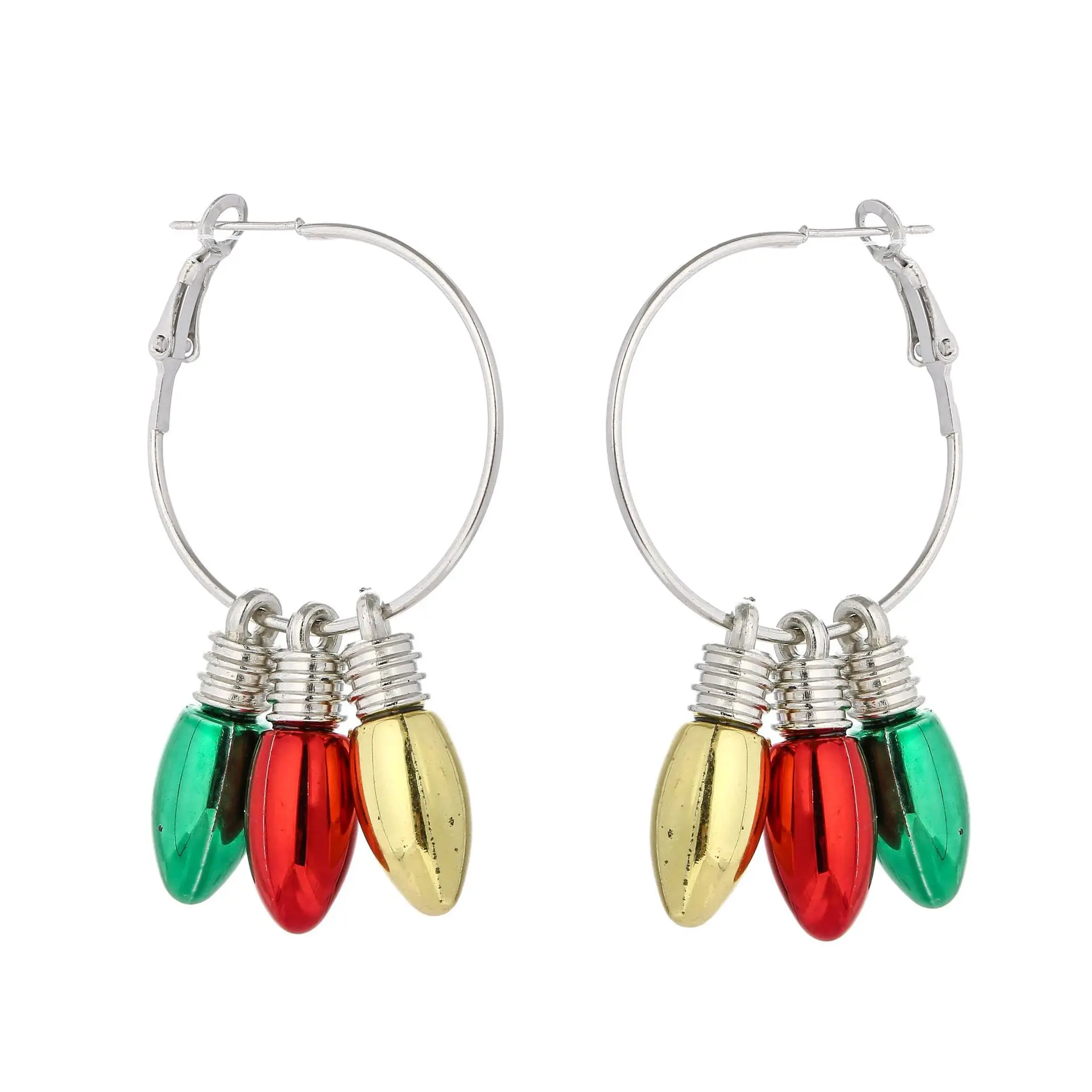 New Products Christmas Ornaments Exaggerated Earrings Creative Light Bulb Earrings Accessories Personality
New Products Christmas Ornaments Exaggerated Earrings Creative Light Bulb Earrings Accessories Personality