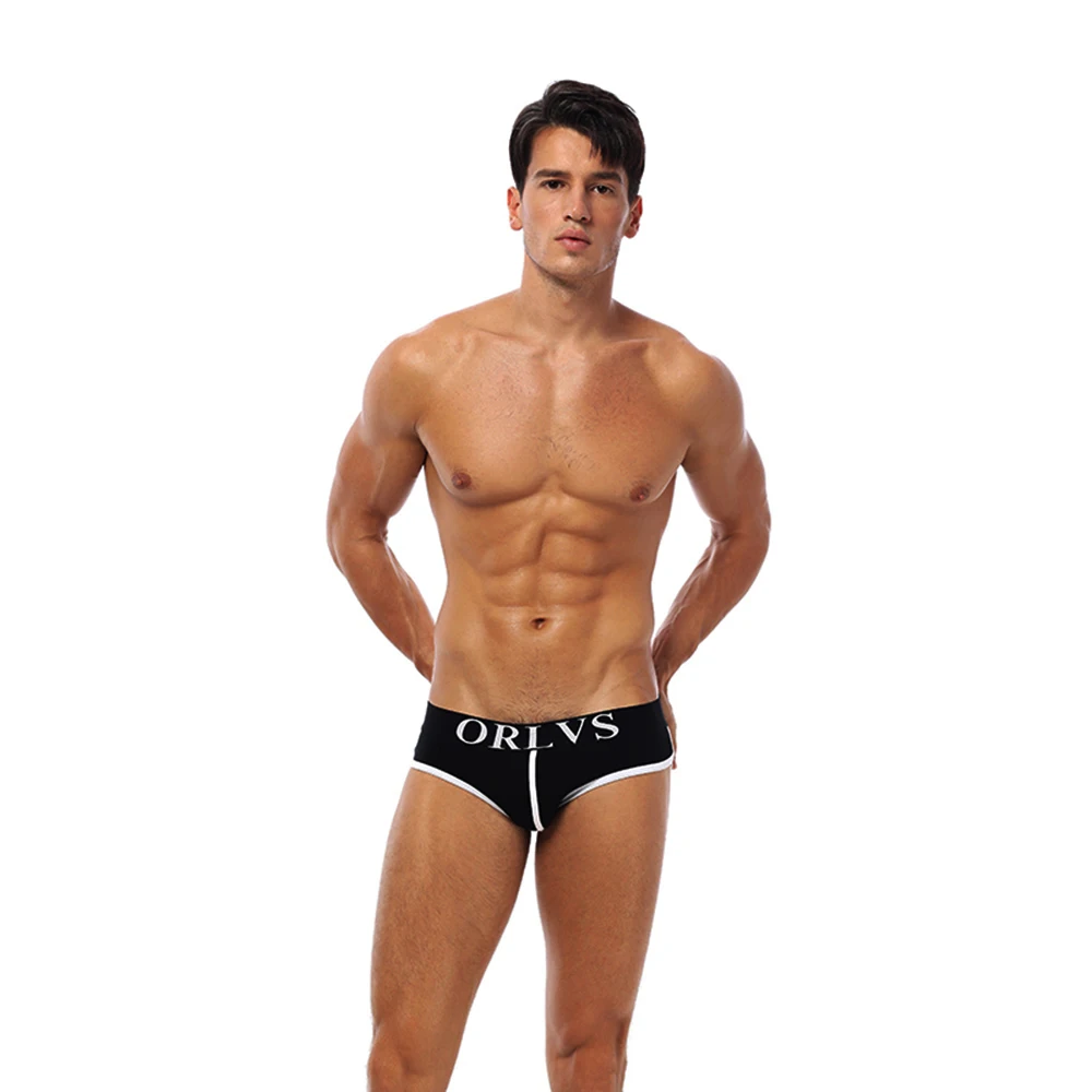 New fashion ORLVS brand name customization factory price men's briefs v shape underwear fro men breathable underwear men
New fashion ORLVS brand name customization factory price men's briefs v shape underwear fro men breathable underwear men