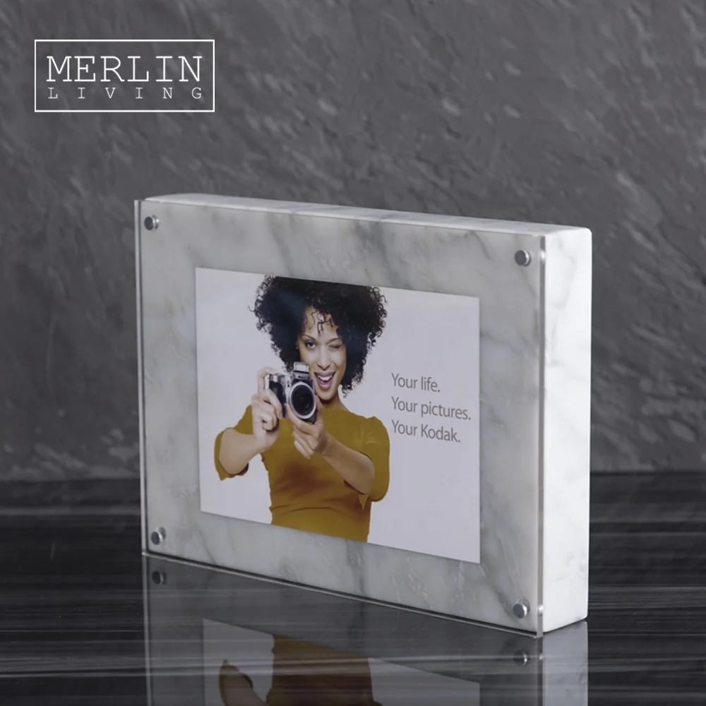 Wholesale white decorative Marble photo frame black picture frames for home decor marble table top decorations gift sets, Black& white
Wholesale white decorative Marble photo frame black picture frames for home decor marble table top decorations gift sets, Black& white