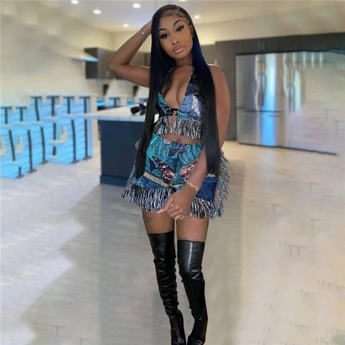 M9073-vintage print summer boutique sets for women two pieces tassel shorts set
M9073-vintage print summer boutique sets for women two pieces tassel shorts set