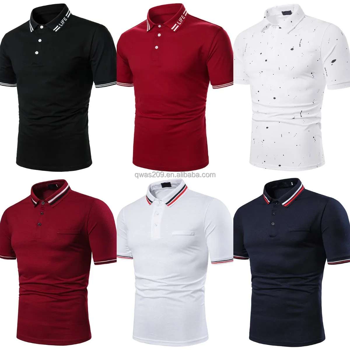 Wholesale New Design Good Quality Plain Mens Golf Lapel Polo Shirt for Sports Men Casual men's 'polo shirts
Wholesale New Design Good Quality Plain Mens Golf Lapel Polo Shirt for Sports Men Casual men's 'polo shirts
